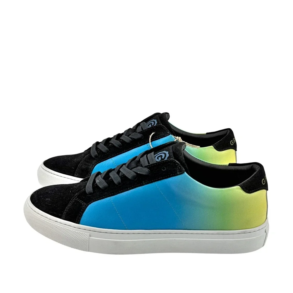 Greg Bogin x GREATS Royale Mens Size 7 Black Suede Leather Low Shoes RARE NEW